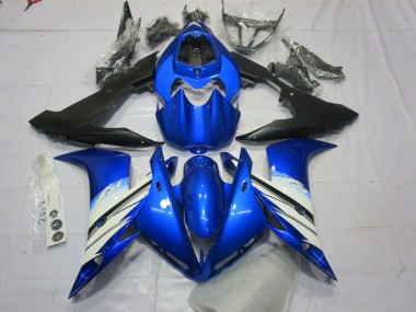 04-06 Blau & Schwarz Yamaha R1 Motorrad Verkleidungen