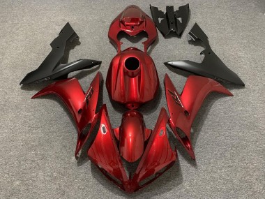 04-06 Candy Rot Yamaha R1 Motorrad Verkleidungen