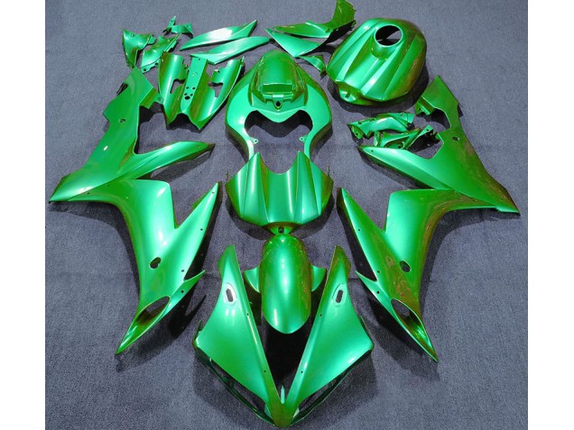 04-06 Einfarbig Grün Yamaha R1 Motorrad Verkleidungen 04-06 Einfarbig Grün Yamaha R1 Motorrad Verkleidungen