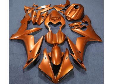 04-06 Einfarbig Orange Yamaha R1 Motorrad Verkleidungen