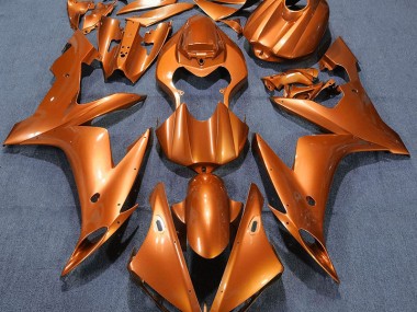 04-06 Einfarbig Orange Yamaha R1 Motorrad Verkleidungen