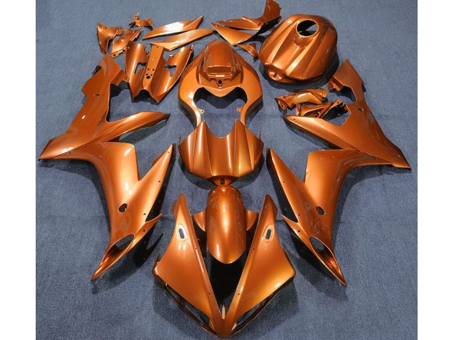 04-06 Einfarbig Orange Yamaha R1 Motorrad Verkleidungen 04-06 Einfarbig Orange Yamaha R1 Motorrad Verkleidungen