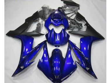 04-06 Glänzend Blau & Schwarz Yamaha R1 Motorrad Verkleidungen
