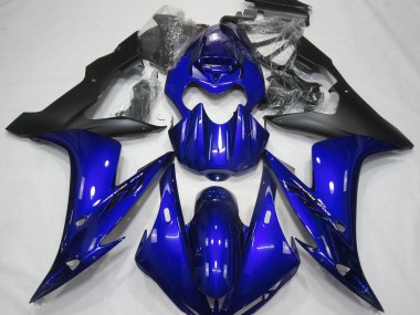 04-06 Glänzend Blau & Schwarz Yamaha R1 Motorrad Verkleidungen