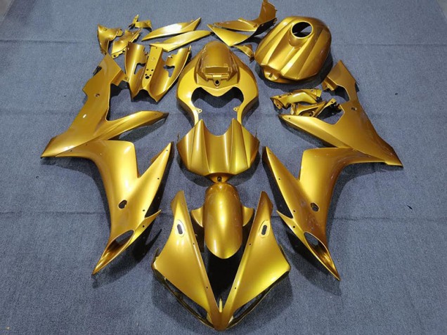 04-06 Gold Yamaha R1 Motorrad Verkleidungen 04-06 Gold Yamaha R1 Motorrad Verkleidungen