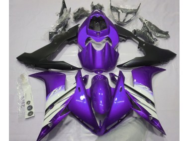 04-06 Hellviolett & Weiß Yamaha R1 Motorrad Verkleidungen