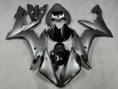 04-06 Matt Grau & Glänzendes Schwarz Yamaha R1 Motorrad Verkleidungen