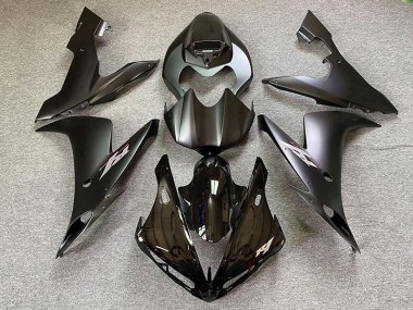 04-06 Matt Schwarzer Stil Yamaha R1 Motorrad Verkleidungen