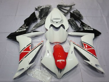 04-06 OEM Stil Rot & Weiß Yamaha R1 Motorrad Verkleidungen
