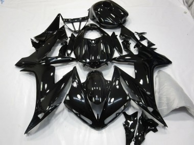 04-06 Schwarz Glänzend Yamaha R1 Motorrad Verkleidungen