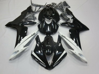 04-06 Weiß & Schwarz Yamaha R1 Motorrad Verkleidungen