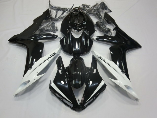 04-06 Weiß & Schwarz Yamaha R1 Motorrad Verkleidungen 04-06 Weiß & Schwarz Yamaha R1 Motorrad Verkleidungen