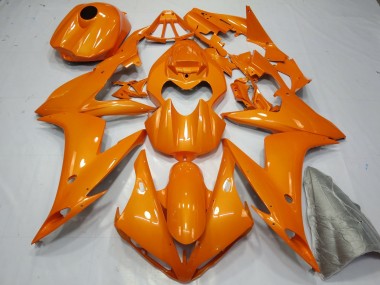 04-06 Spezial Orange Yamaha R1 Motorrad Verkleidungen