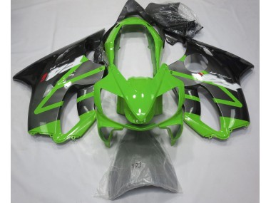 04-07 Glänzend Grün & Grau Honda CBR600 F4i Motorrad Verkleidungen