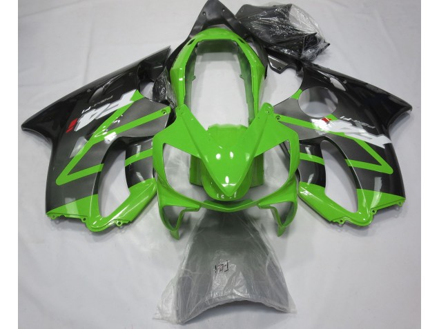 04-07 Glänzend Grün & Grau Honda CBR600 F4i Motorrad Verkleidungen