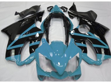04-07 Glänzend Hellblau Honda CBR600 F4i Motorrad Verkleidungen