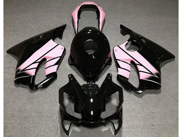 04-07 Rosa & Schwarz Nach Maß Honda CBR600 F4i Motorrad Verkleidungen 04-07 Rosa & Schwarz Nach Maß Honda CBR600 F4i Motorrad Verkleidungen