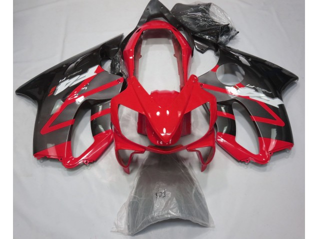 04-07 Rot Glänzend & Grau Honda CBR600 F4i Motorrad Verkleidungen