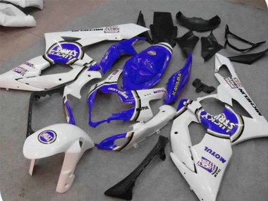 05-06 Blau Lucky Strike Suzuki GSXR 1000 Motorrad Verkleidungen
