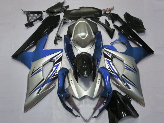 05-06 Blausilber & Schwarz Suzuki GSXR 1000 Motorrad Verkleidungen 05-06 Blausilber & Schwarz Suzuki GSXR 1000 Motorrad Verkleidungen