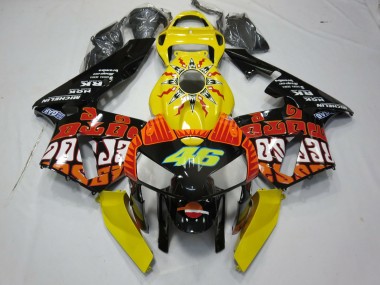 05-06 Gelb Rossi Honda CBR600RR Motorrad Verkleidungen