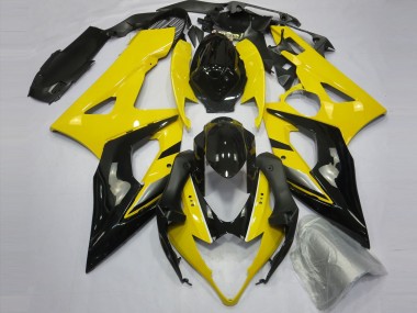 05-06 Gelb & Schwarz Suzuki GSXR 1000 Motorrad Verkleidungen
