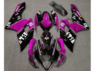 05-06 Glanzrosa & Schwarz Benutzerdefiniert Suzuki GSXR 1000 Motorrad Verkleidungen