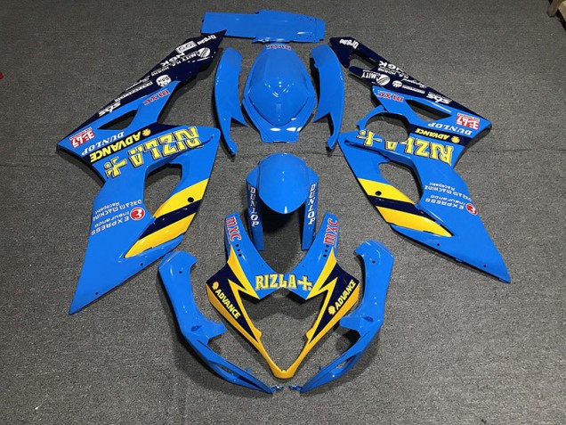 05-06 Hellblau Rizla Suzuki GSXR 1000 Motorrad Verkleidungen 05-06 Hellblau Rizla Suzuki GSXR 1000 Motorrad Verkleidungen