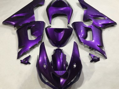 05-06 Lila Kawasaki ZX6R Motorrad Verkleidungen