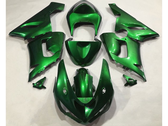 05-06 Metallic Grün Kawasaki ZX6R Motorrad Verkleidungen 05-06 Metallic Grün Kawasaki ZX6R Motorrad Verkleidungen