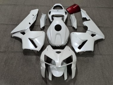 05-06 Perlweiss Honda CBR600RR Motorrad Verkleidungen
