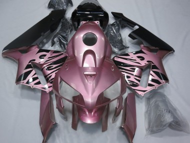 05-06 Rosa Flamme Honda CBR600RR Motorrad Verkleidungen