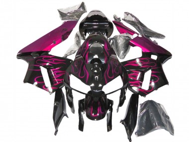 05-06 Rosa Glänzend Flame Honda CBR600RR Motorrad Verkleidungen