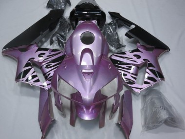 05-06 Rosaviolett Flamme Honda CBR600RR Motorrad Verkleidungen