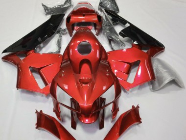 05-06 Rot Cbr-Stil Honda CBR600RR Motorrad Verkleidungen