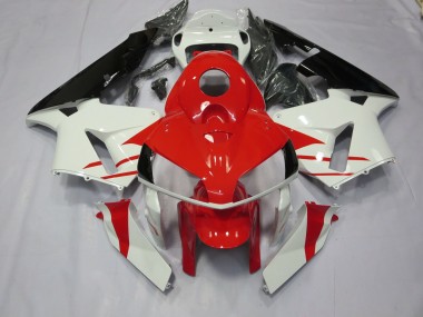 05-06 Rot-Weißer Stil Honda CBR600RR Motorrad Verkleidungen