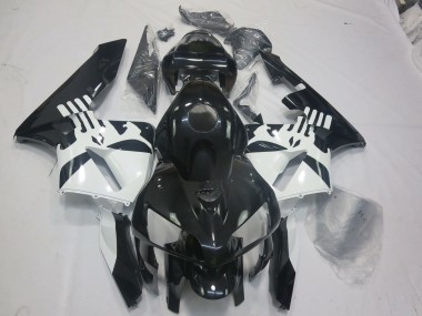05-06 Schwarz Glänzend & Punisher-Logo Honda CBR600RR Motorrad Verkleidungen