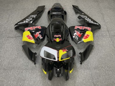 05-06 Schwarz Rot Bull Honda CBR600RR Motorrad Verkleidungen
