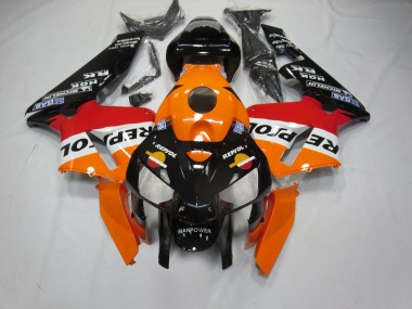 05-06 Schwarzer Boden Repsol Honda CBR600RR Motorrad Verkleidungen