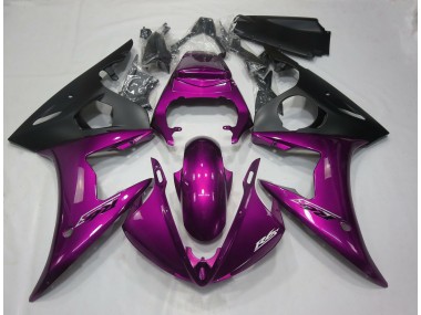 05 Glänzend Dunkelrosa Yamaha R6 Motorrad Verkleidungen