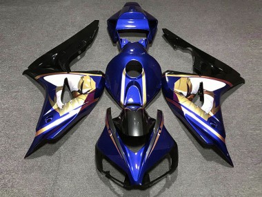 06-07 Blau & Orange Bull Honda CBR1000RR Motorrad Verkleidungen