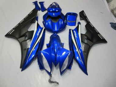 06-07 Blau & Schwarz Design Yamaha R6 Motorrad Verkleidungen