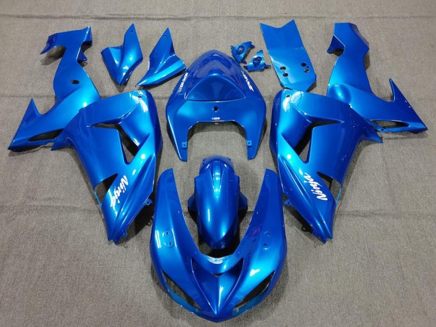 06-07 Blauer Ninja Kawasaki ZX10R Motorrad Verkleidungen 06-07 Blauer Ninja Kawasaki ZX10R Motorrad Verkleidungen