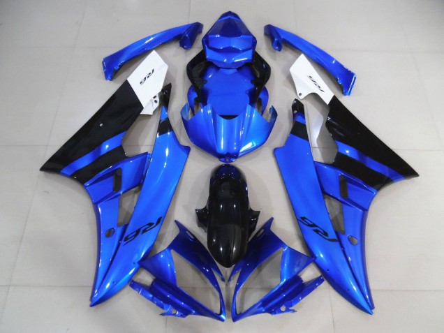 06-07 Custom Blau Yamaha R6 Motorrad Verkleidungen 06-07 Custom Blau Yamaha R6 Motorrad Verkleidungen