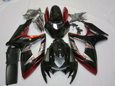06-07 Dreifarbig Suzuki GSXR 600-750 Motorrad Verkleidungen
