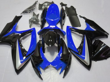 06-07 Glänzend Blau Ohne Abzeichen Suzuki GSXR 600-750 Motorrad Verkleidungen