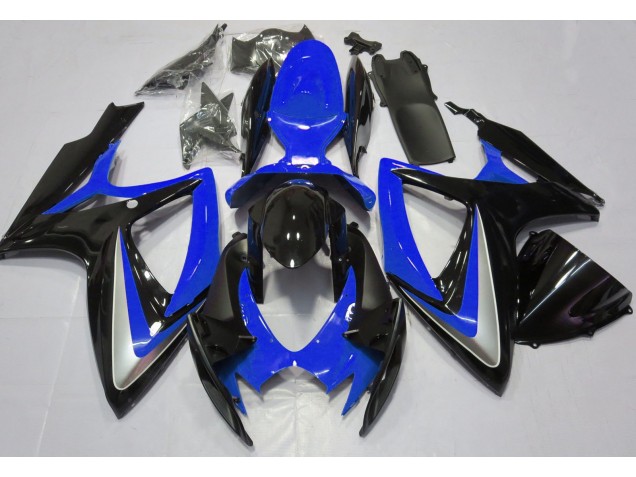 06-07 Glänzend Blau Ohne Abzeichen Suzuki GSXR 600-750 Motorrad Verkleidungen 06-07 Glänzend Blau Ohne Abzeichen Suzuki GSXR 600-750 Motorrad Verkleidungen