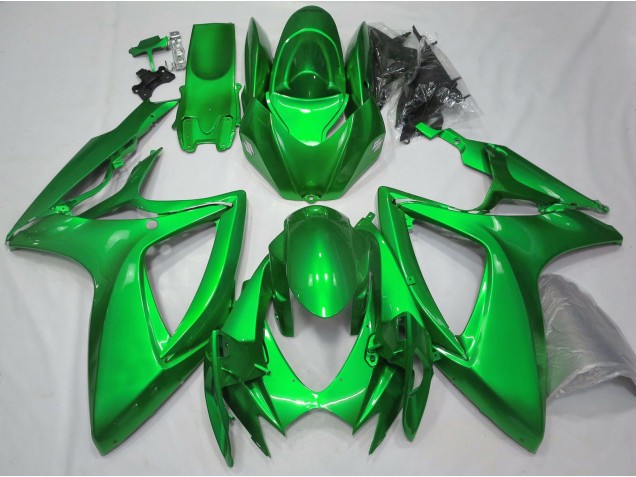 06-07 Glänzend Grün Uni Suzuki GSXR 600-750 Motorrad Verkleidungen