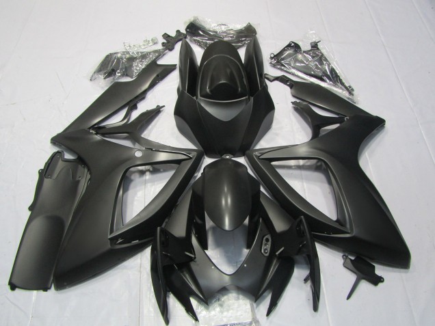 06-07 Matt Schwarz Suzuki GSXR 600-750 Motorrad Verkleidungen 06-07 Matt Schwarz Suzuki GSXR 600-750 Motorrad Verkleidungen
