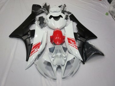 06-07 Matt Seiten Yamaha R6 Motorrad Verkleidungen